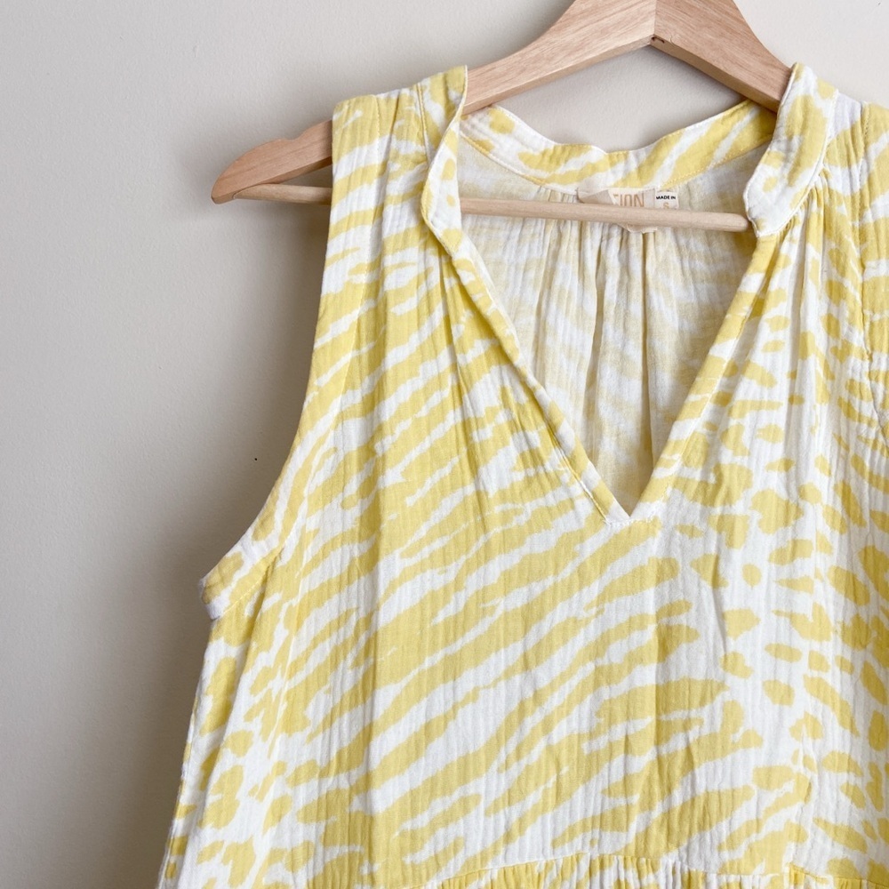 Nation LTD Nadie Tiered Tank Midi Dress in Wild - Picture 9 of 10